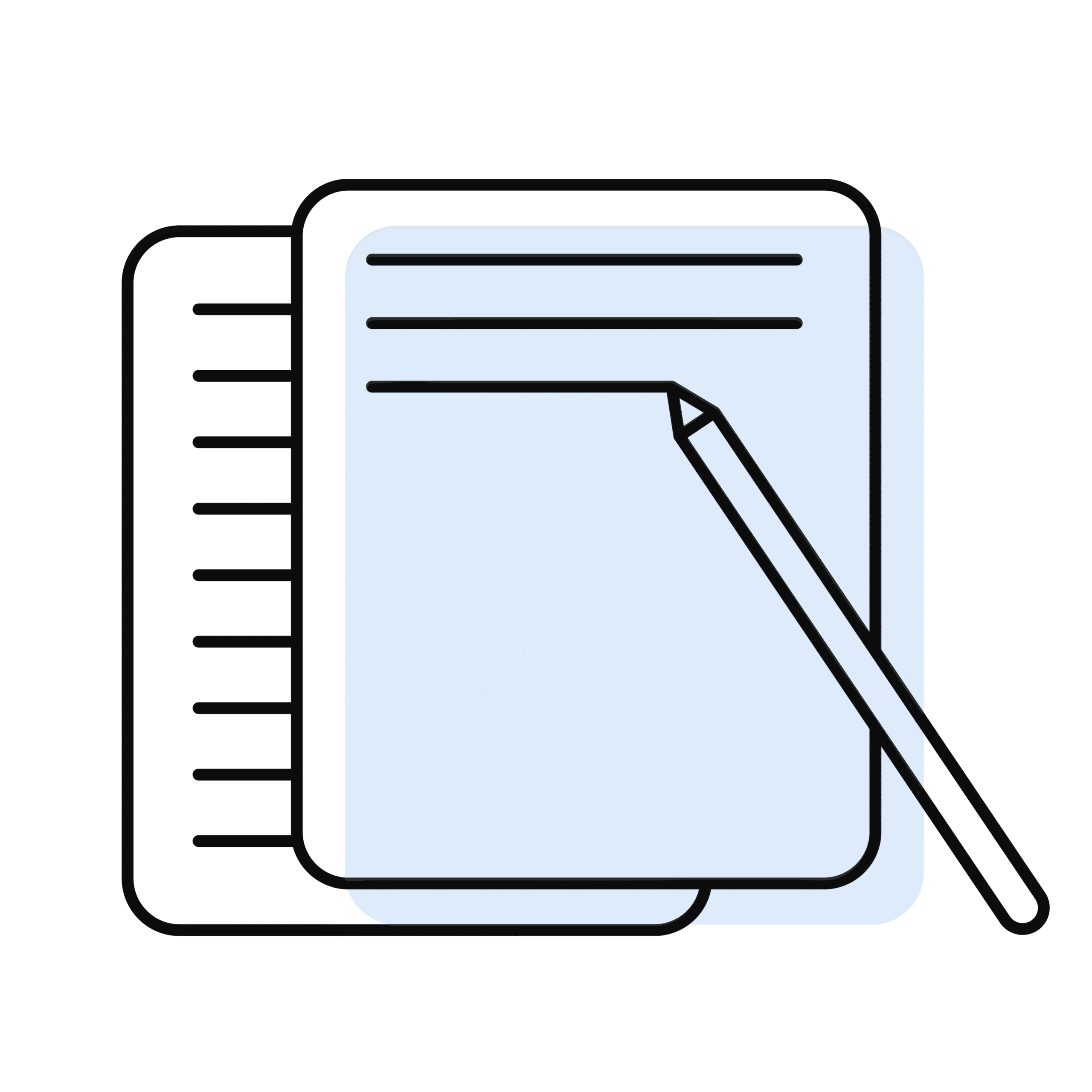 Content writing icon